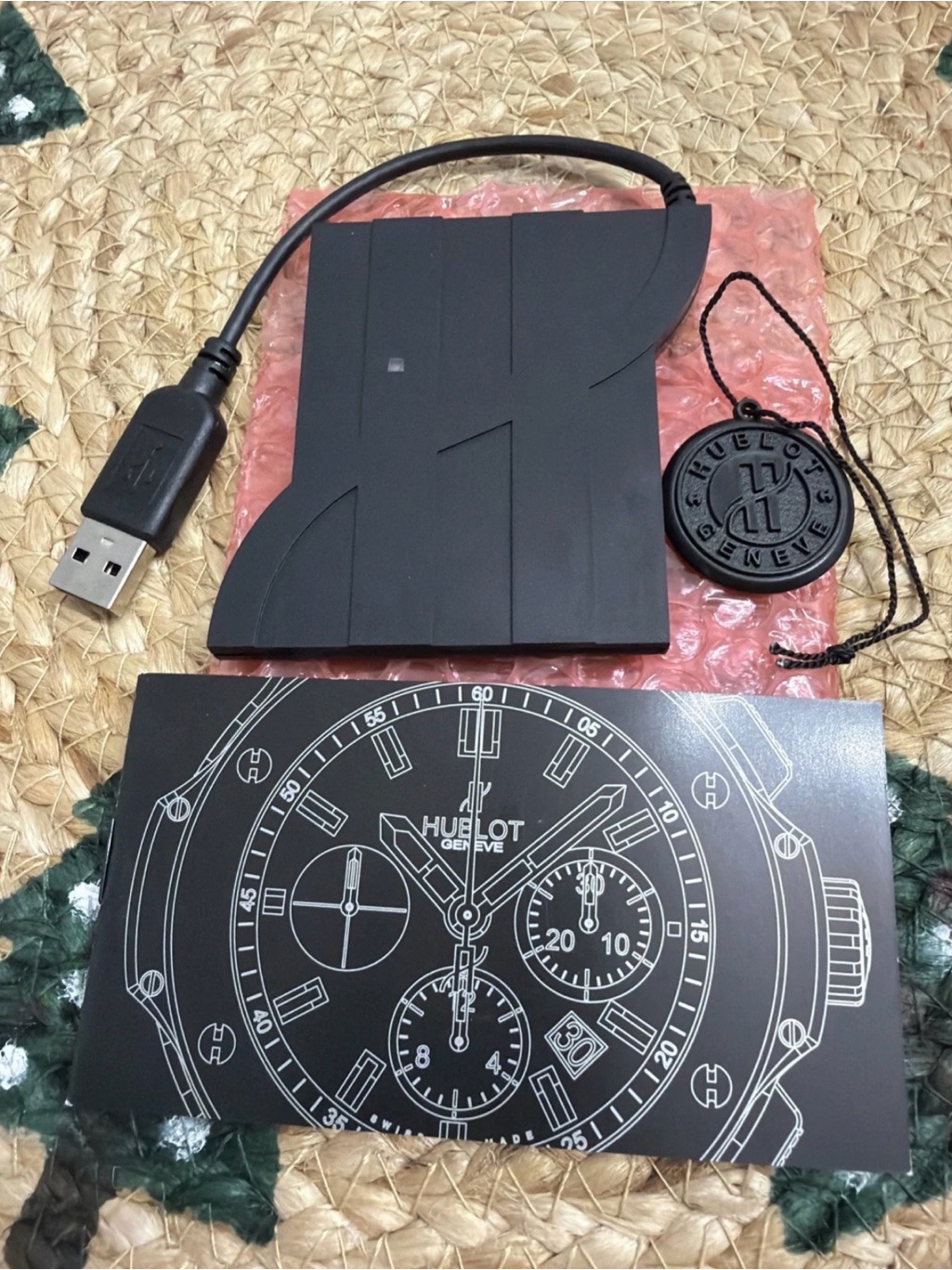 Authentic Hublot Usb Card Reader W Hang Tag  Booklet Big Bang Watch Accessory